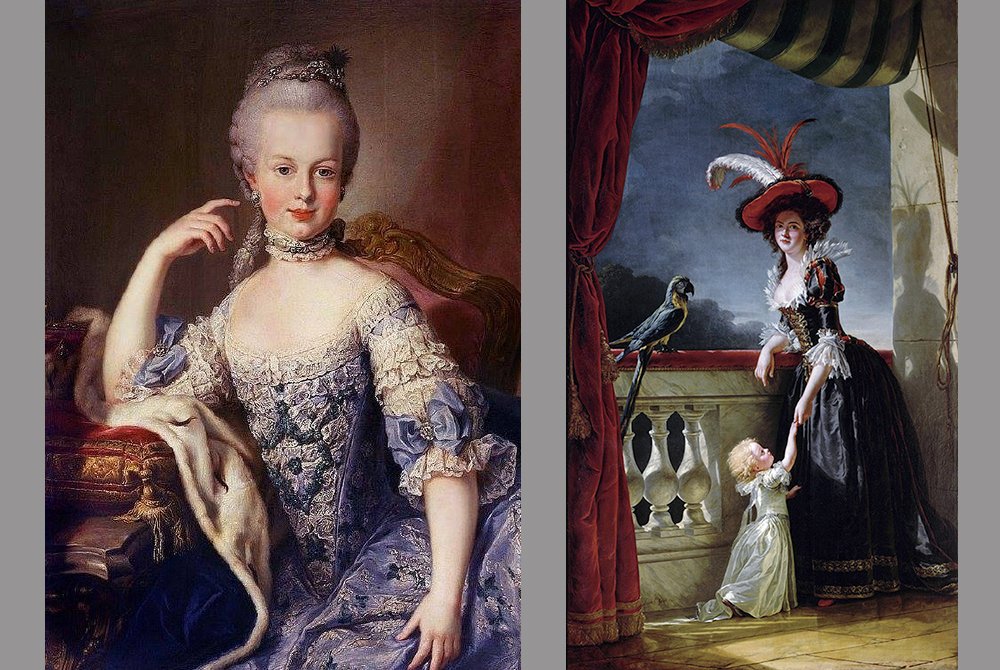 two female painters of Marie-Antoinette