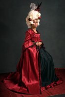 recreation of a young marie antoinette portrait